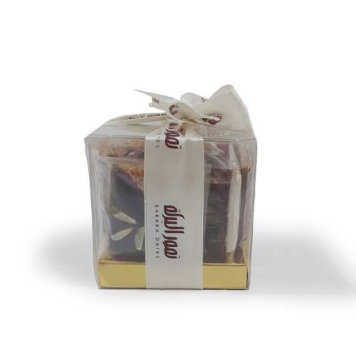 سمسمية مشكلة ١٥٠جرام مشكلة سمسمية نصف مغموسة بالشوكولاتة